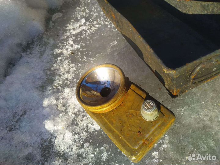 Форма для выпечки СССР и фонарик