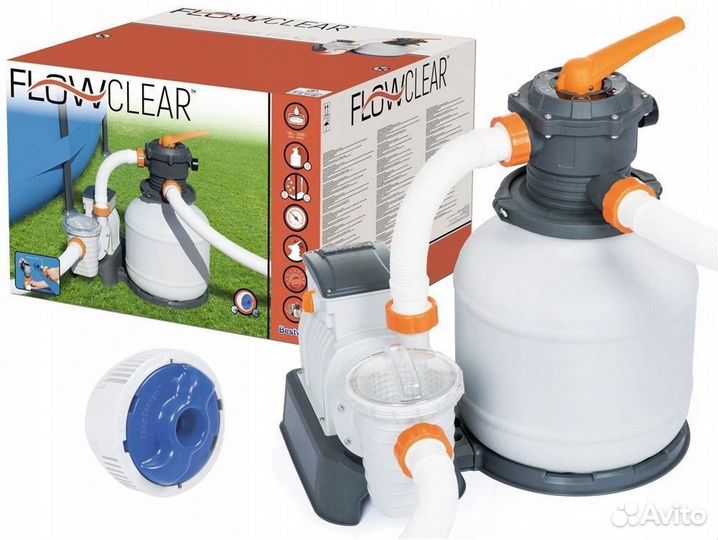 Песочный фильтр для бассейна