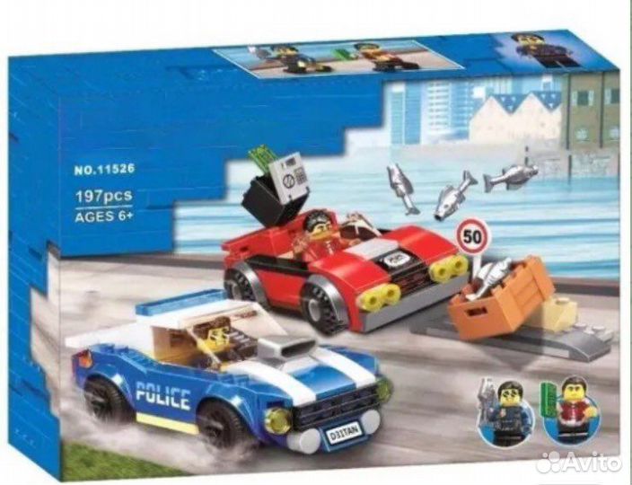 Конструктор Lari 11526 Стремительная погоня