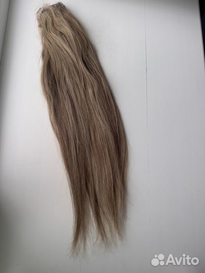Волосы для наращивания натуральные на биолентах