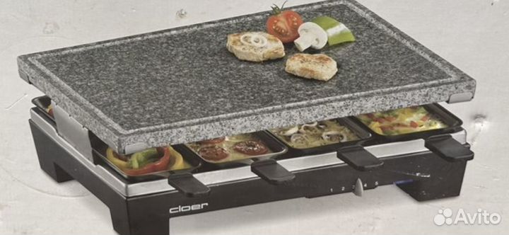 Камень натур Гриль Раклетница Cloer6420 (Германия)