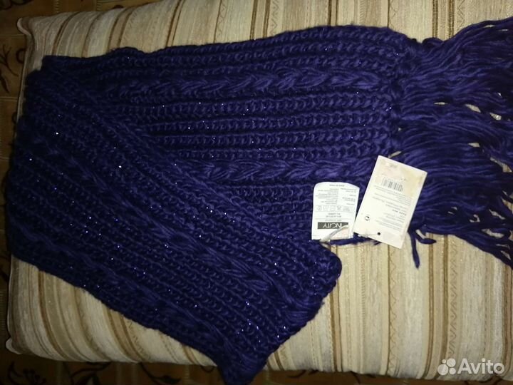 Шарфики, платки крепдешин, шерсть, хлопок