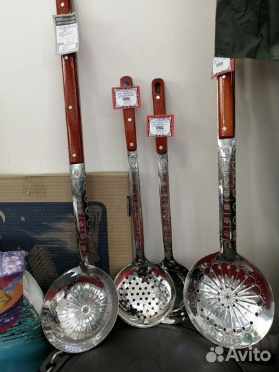 Шумовка, половник для казана