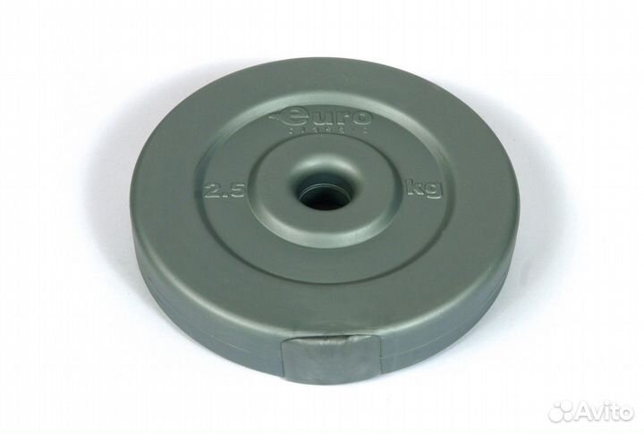 Диск (блин) композитный Euro-Classic 2.5 кг