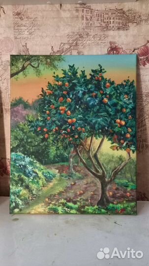 Картина маслом на холсте