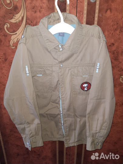 Джинсовая рубашка