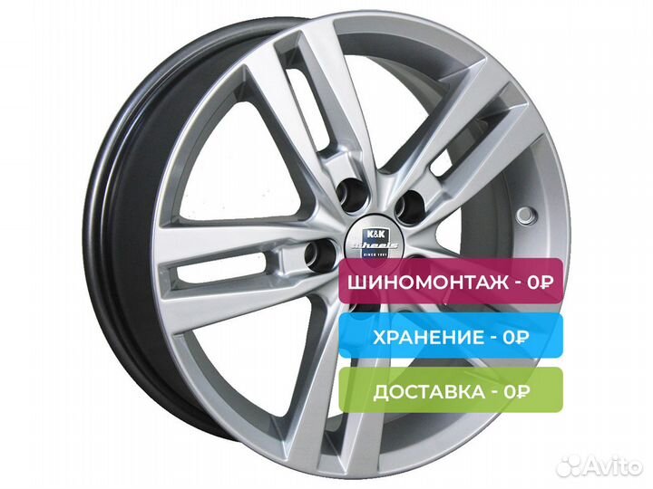 R16 5x108 6,5J ET40 D67,1 К&К Rassvet (кс868) Силь