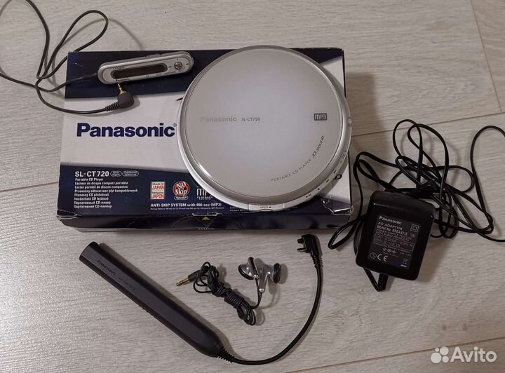 Cd mp3 плеер Panasonic Sony блок питания