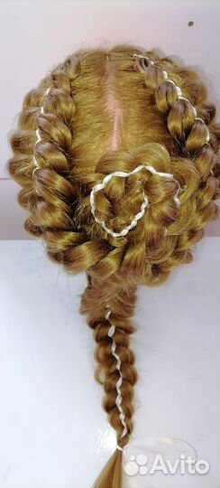 Плетение кос, брейды без материала