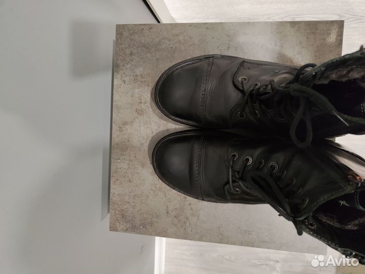 Зимние ботинки натуральная кожа 40 размер