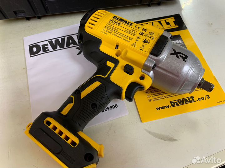 Гайковерт dewalt DCF900NT(18В) тушка в кейсе