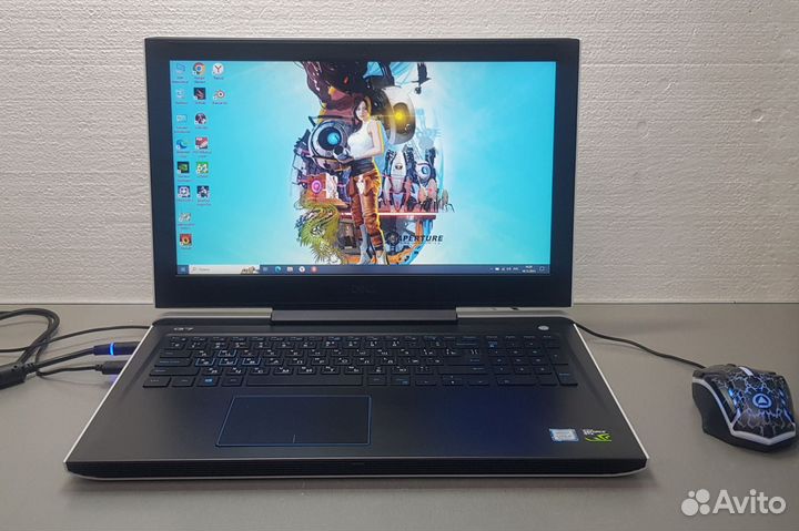 Ноутбук Core i7 + GTX 1050 игры, работа, стриминг