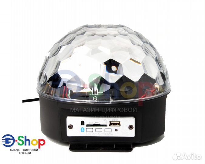 Bluetooth RGB Диско-Шар Колонка