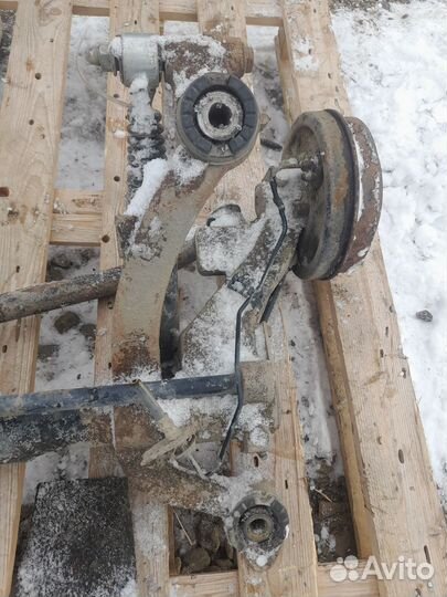 Задняя балка peugeot 206