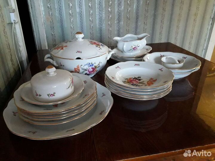 Столовый сервиз чехословакия