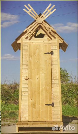 Дачный туалет домик чйу 066