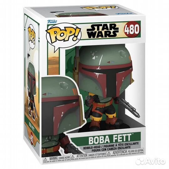 Фигурка Funko POP Bobble Star Wars Book of Boba F