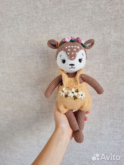 Вязаные игрушки ручной работы