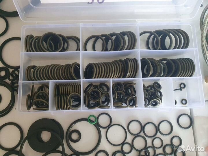 Шайба металлическая прорезиненная 8*13*2мм