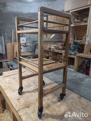 Тележка косметологическая, этажерка на колесах