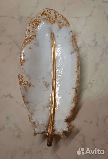 Блюдо из эпоксидной смолы