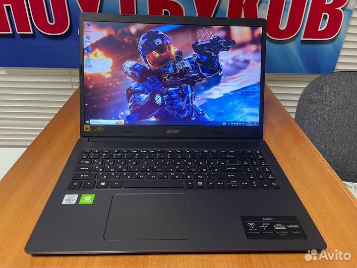 Игровой ноутбук Acer / как новый / Mx 330