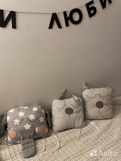 Бортики в кроватку