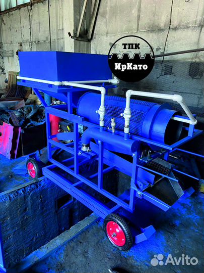 Скруббер бутара, для добычи золота, для разведки