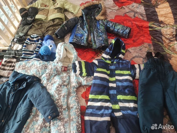 Верхняя одежда для мальчика пакетом