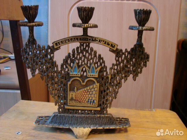 Подсвечник редкий.Израиль