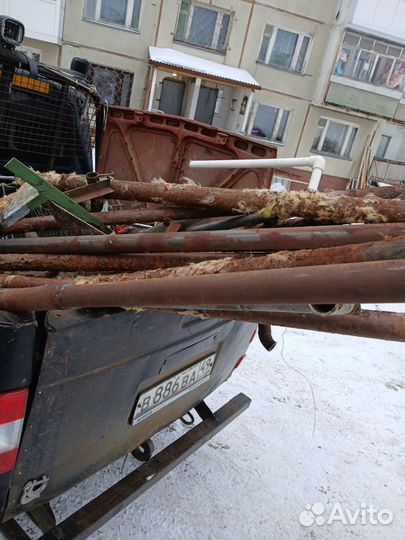 Трубы металлические бу