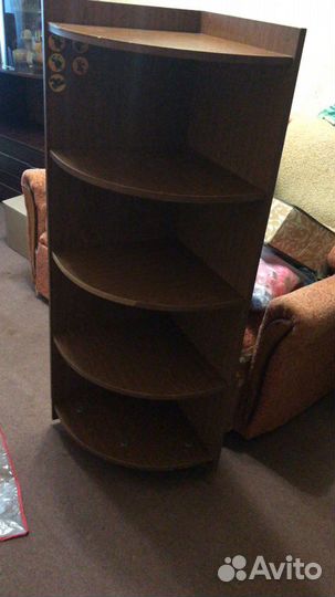 Полка настенная угловая