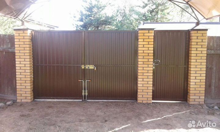 Ворота распашные