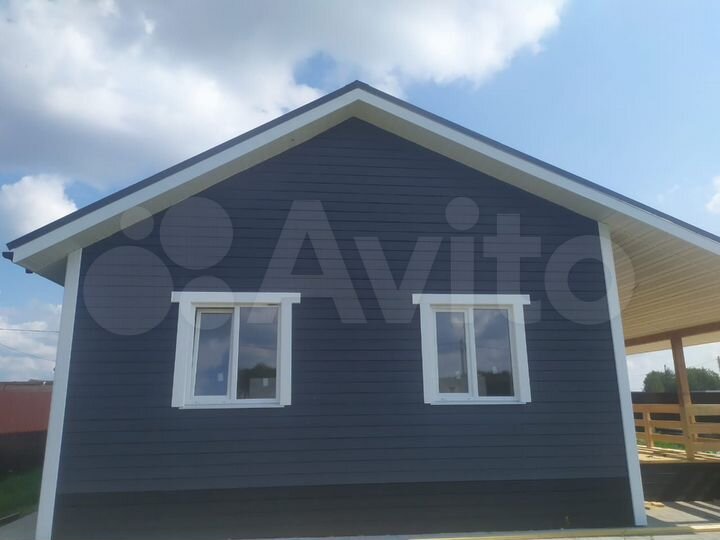 Коттедж 104 м² на участке 6,3 сот.