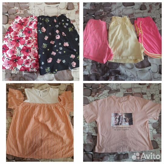 Вещи для девочки 145-155(36шт) На весь год