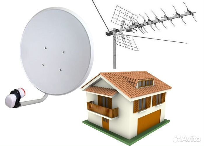 Ремонт телевизоров настройка Триколор тв МТС НТВ+