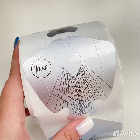 Нижние формы для наращивания ногтей