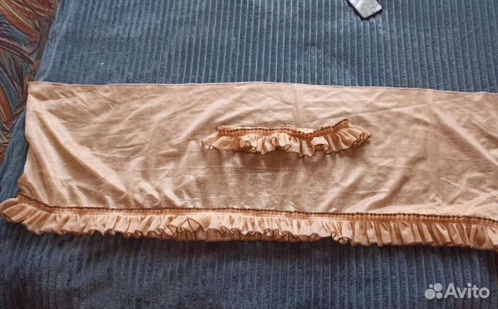 Шторы комплект и тюль с ламбрекеном