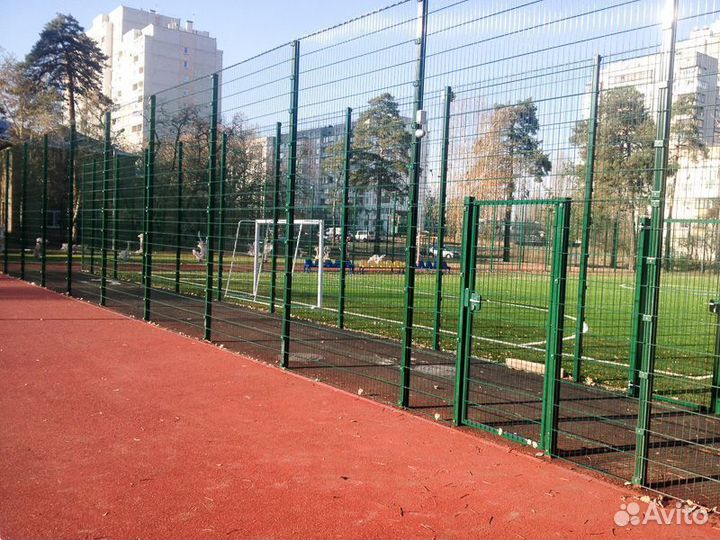 Металл. ограждения спорт. площадок Электрогорск