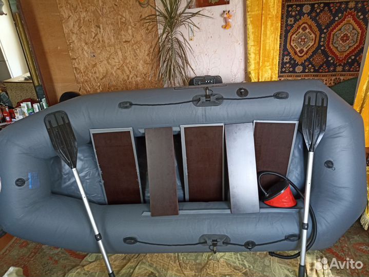 Надувная лодка пвх гребная