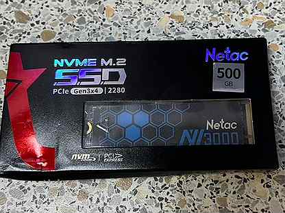 Жесткий диск SSD 500Gb Netac NV3000 3100/2100Mbt/s