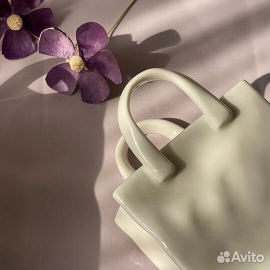Маленькая вазочка керамика