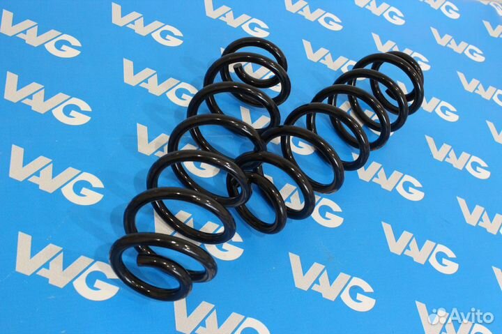 Задние пружины Октавия А7 (ппд, многорычажка)