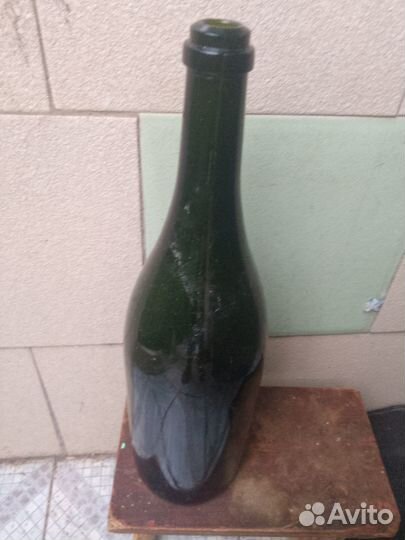Бутыль стеклянная