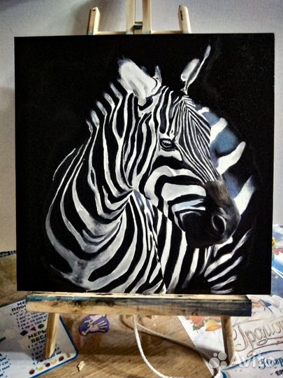 Картина маслом на холсте 