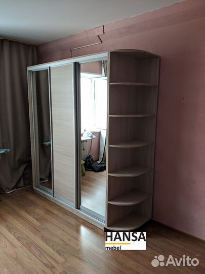 Шкаф купе с зеркалами