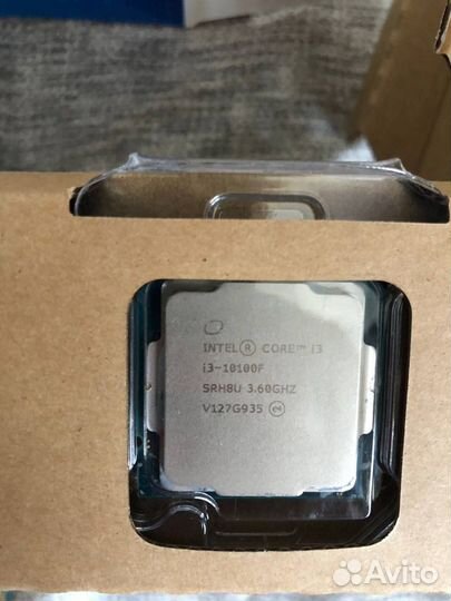 Intel core i3 10100f box