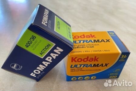 Фотопленка Kodak и Foma