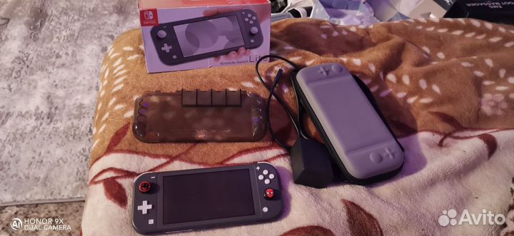 Nintendo switch lite прошитая с играми