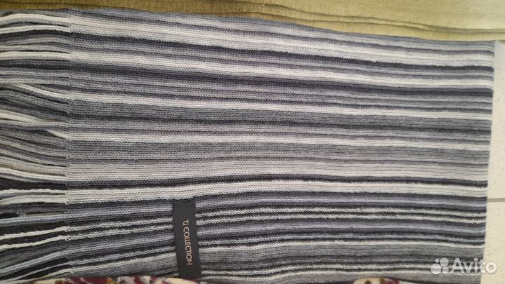 Шарф мужской TJ Collection шерсть